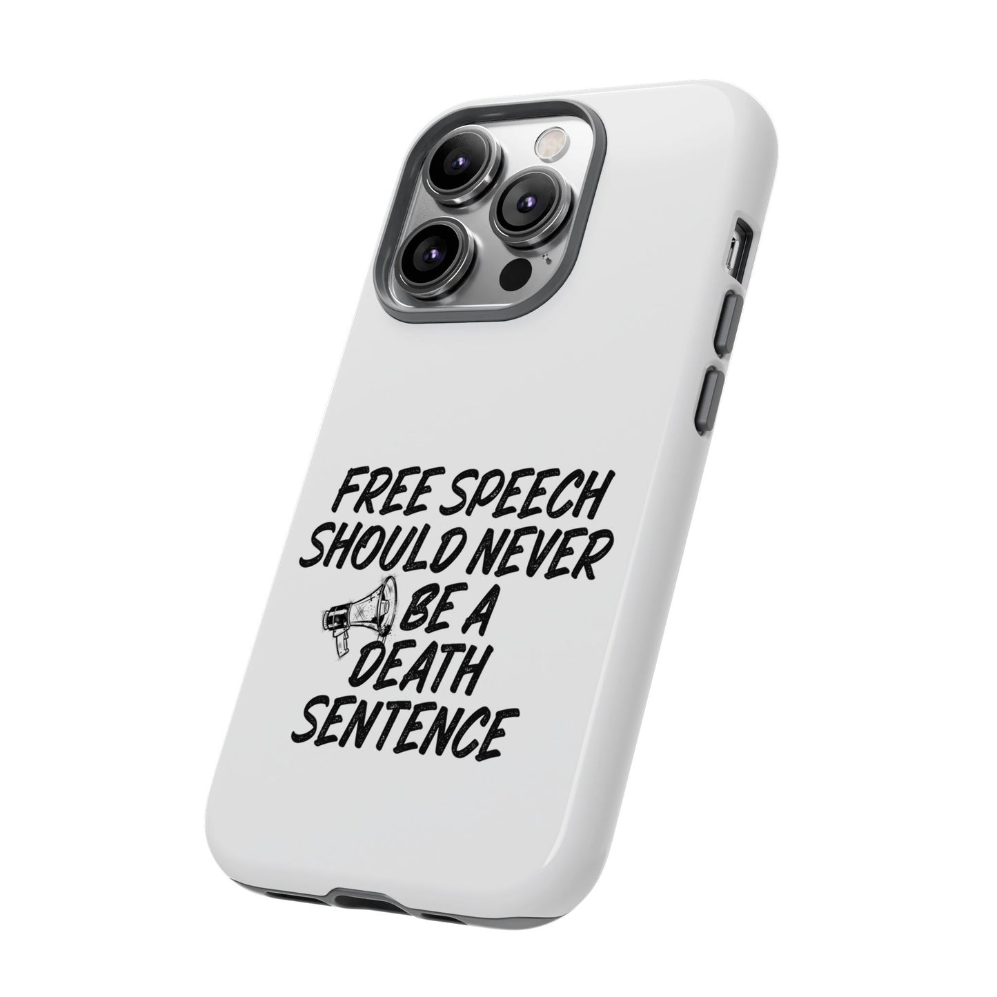 Bold Case for Free Speech Advocates, Phone Cover