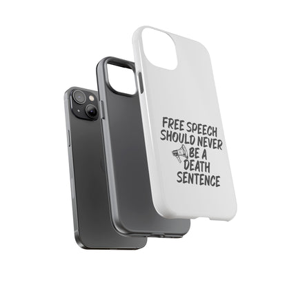 Bold Case for Free Speech Advocates, Phone Cover