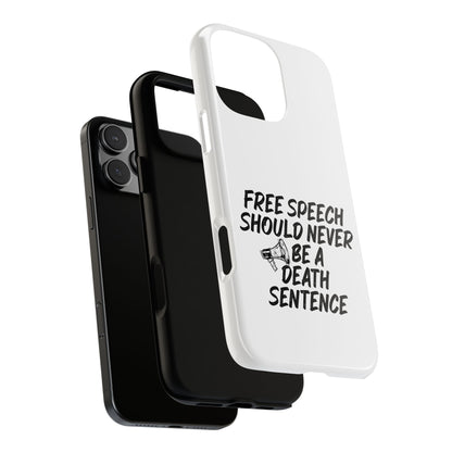 Bold Case for Free Speech Advocates, Phone Cover