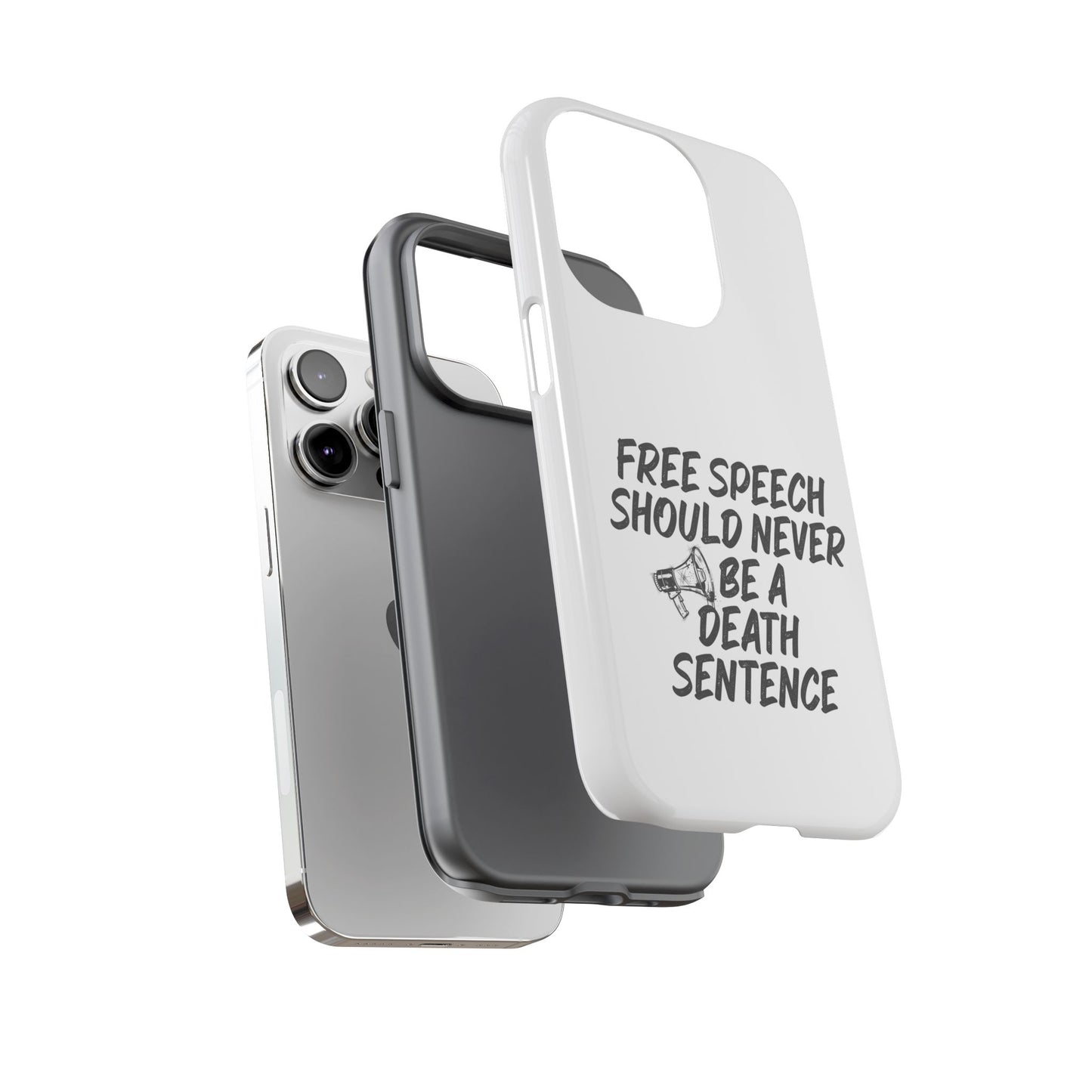 Bold Case for Free Speech Advocates, Phone Cover