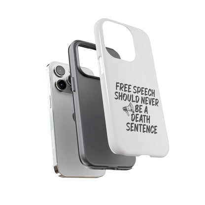 Bold Case for Free Speech Advocates, Phone Cover