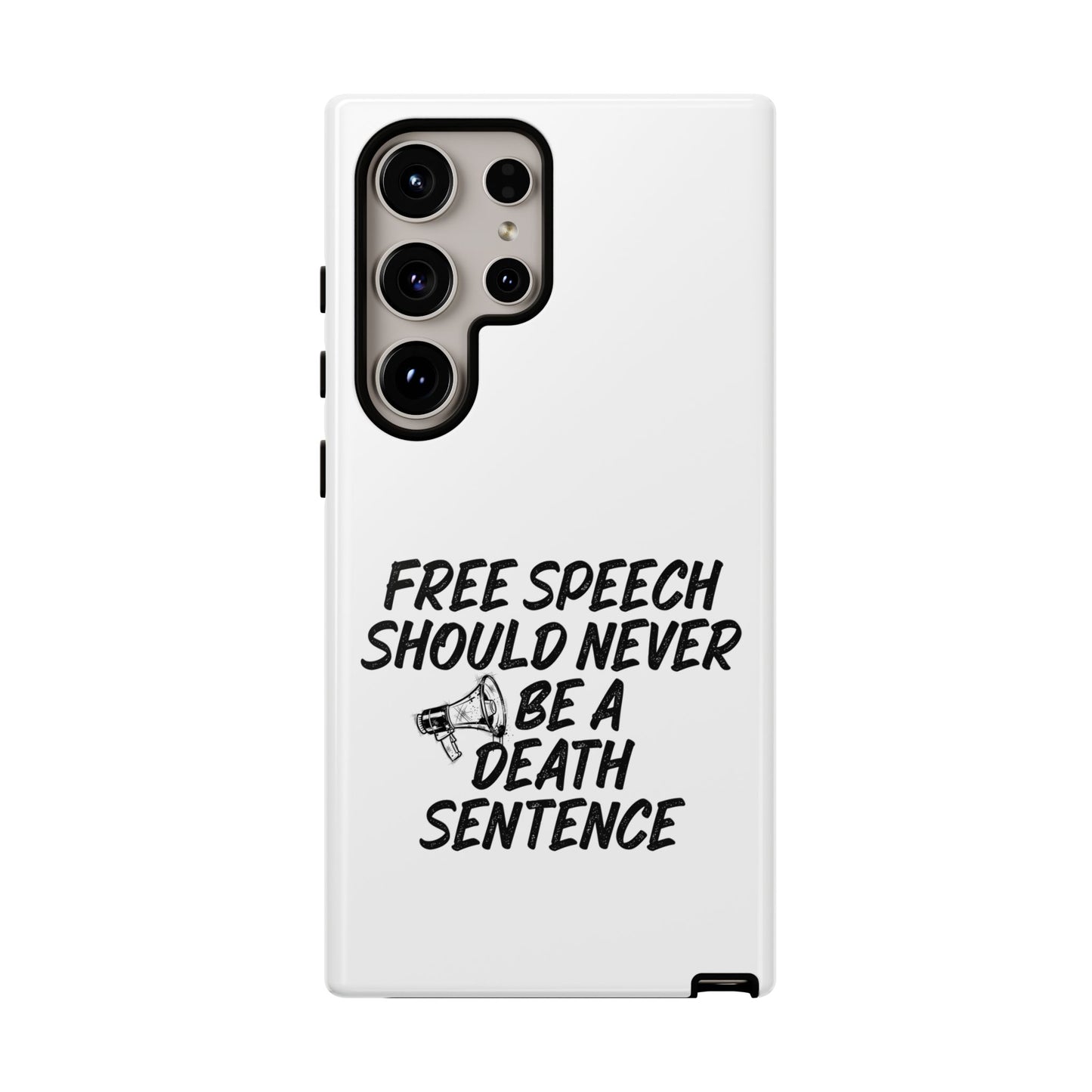 Bold Case for Free Speech Advocates, Phone Cover