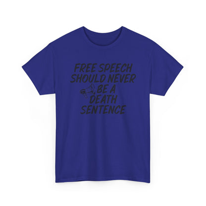 Free Speech Unisex Tee - Statement T-Shirt for Advocates