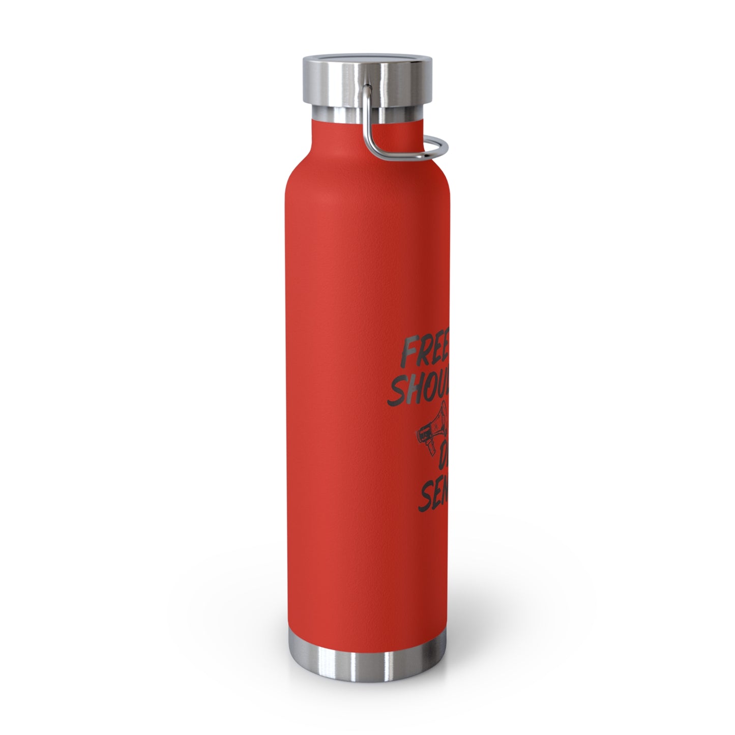 Free Speech Insulated Water Bottle, 22oz - Perfect for Activists