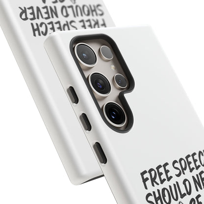 Bold Case for Free Speech Advocates, Phone Cover