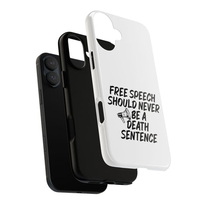 Bold Case for Free Speech Advocates, Phone Cover