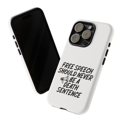 Bold Case for Free Speech Advocates, Phone Cover