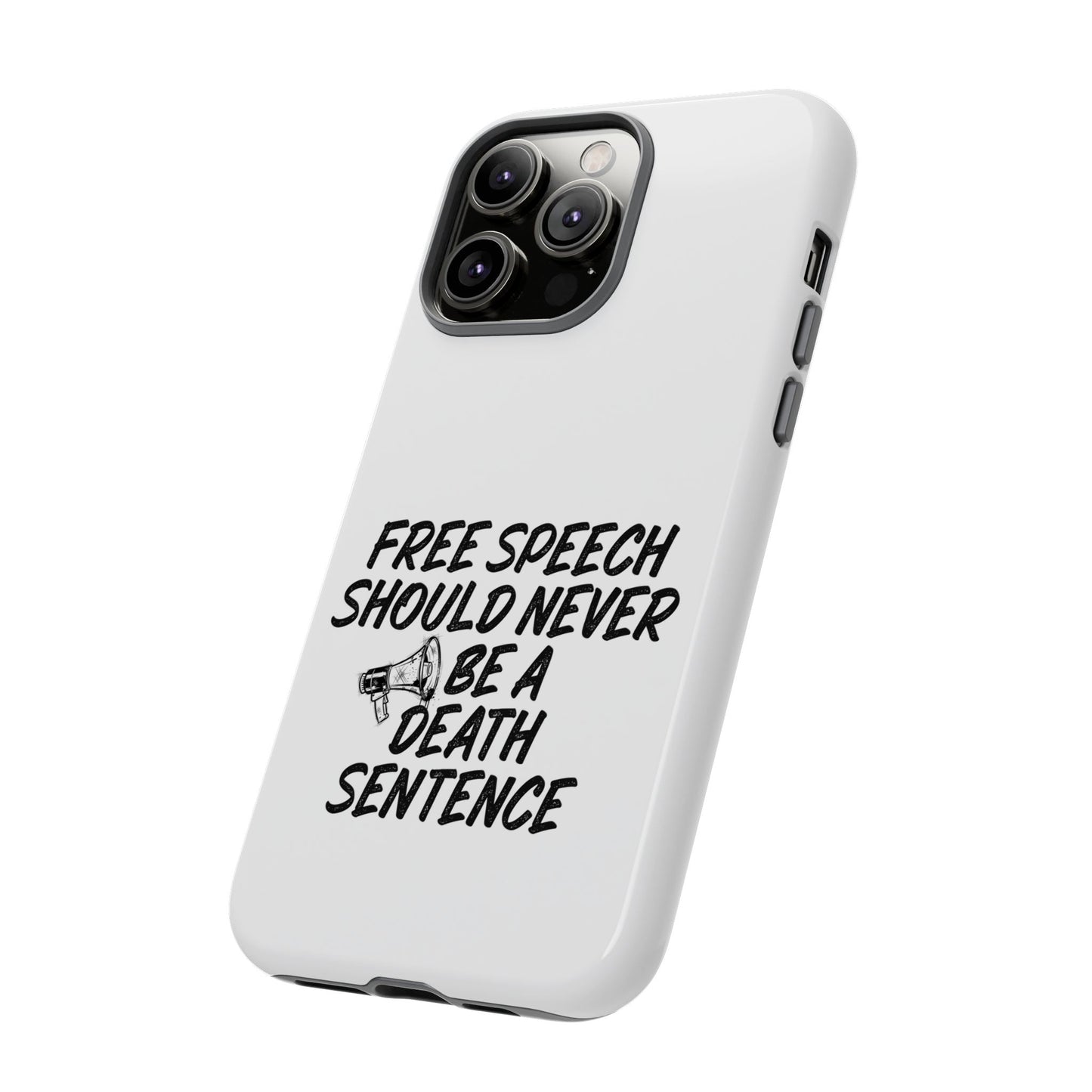Bold Case for Free Speech Advocates, Phone Cover