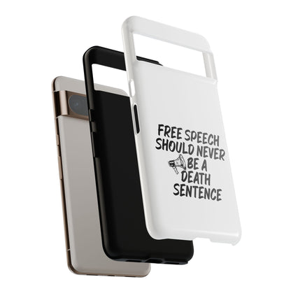 Bold Case for Free Speech Advocates, Phone Cover