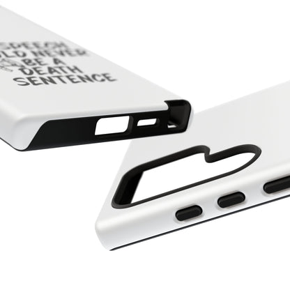 Bold Case for Free Speech Advocates, Phone Cover