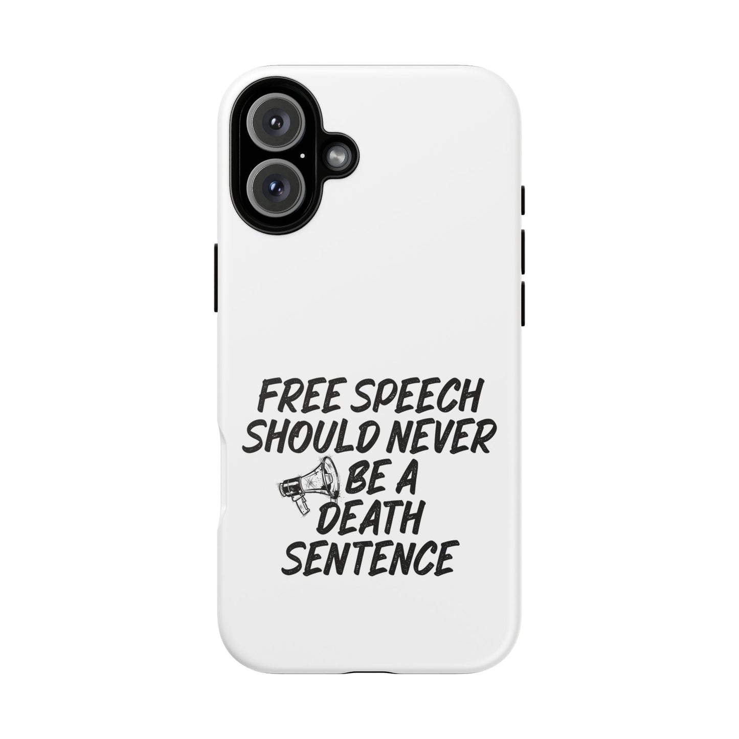 Bold Case for Free Speech Advocates, Phone Cover