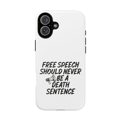 Bold Case for Free Speech Advocates, Phone Cover