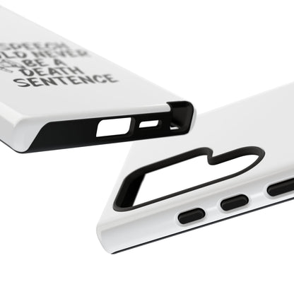 Bold Case for Free Speech Advocates, Phone Cover