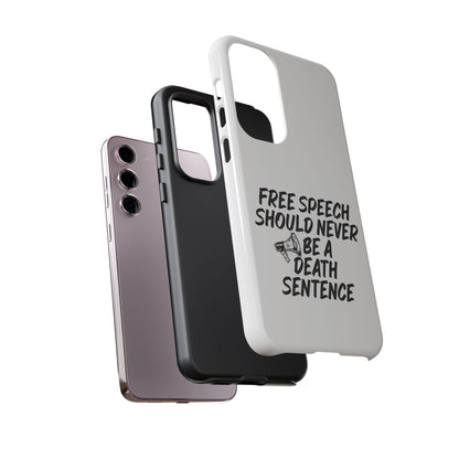 Bold Case for Free Speech Advocates, Phone Cover