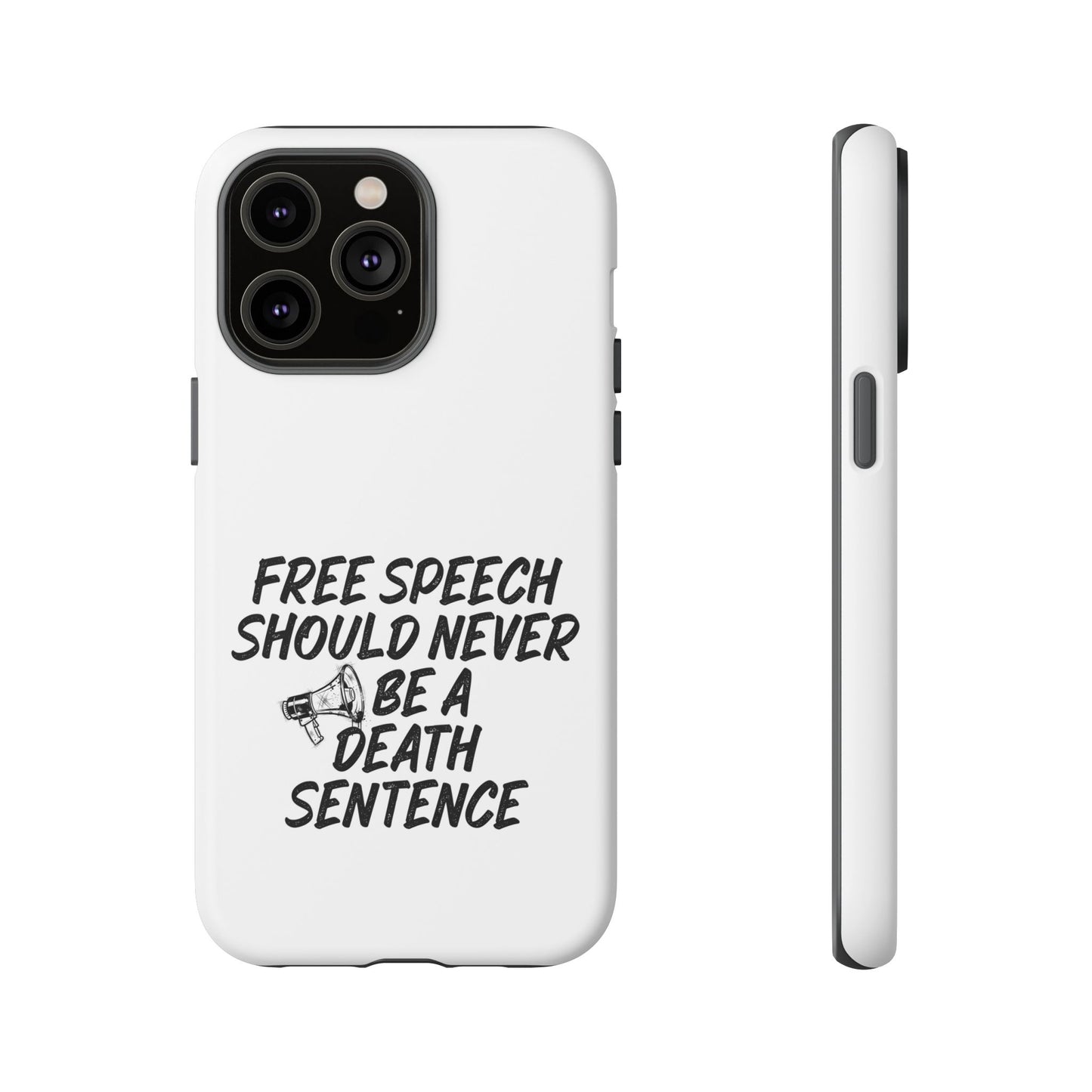 Bold Case for Free Speech Advocates, Phone Cover