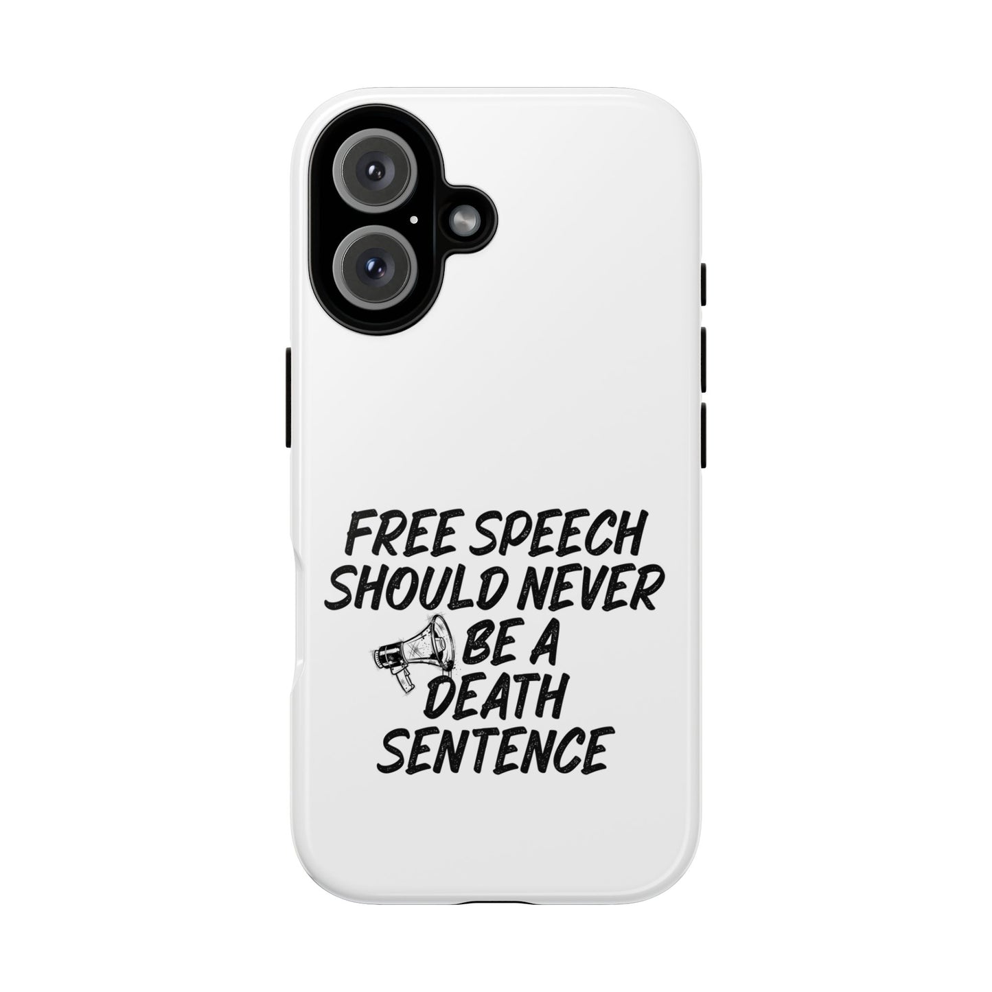 Bold Case for Free Speech Advocates, Phone Cover
