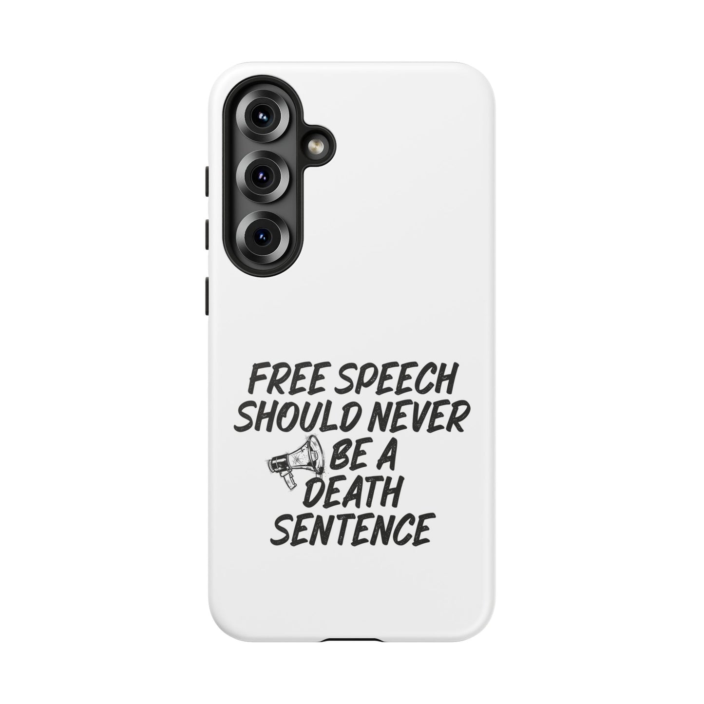 Bold Case for Free Speech Advocates, Phone Cover