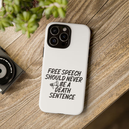 Bold Case for Free Speech Advocates, Phone Cover