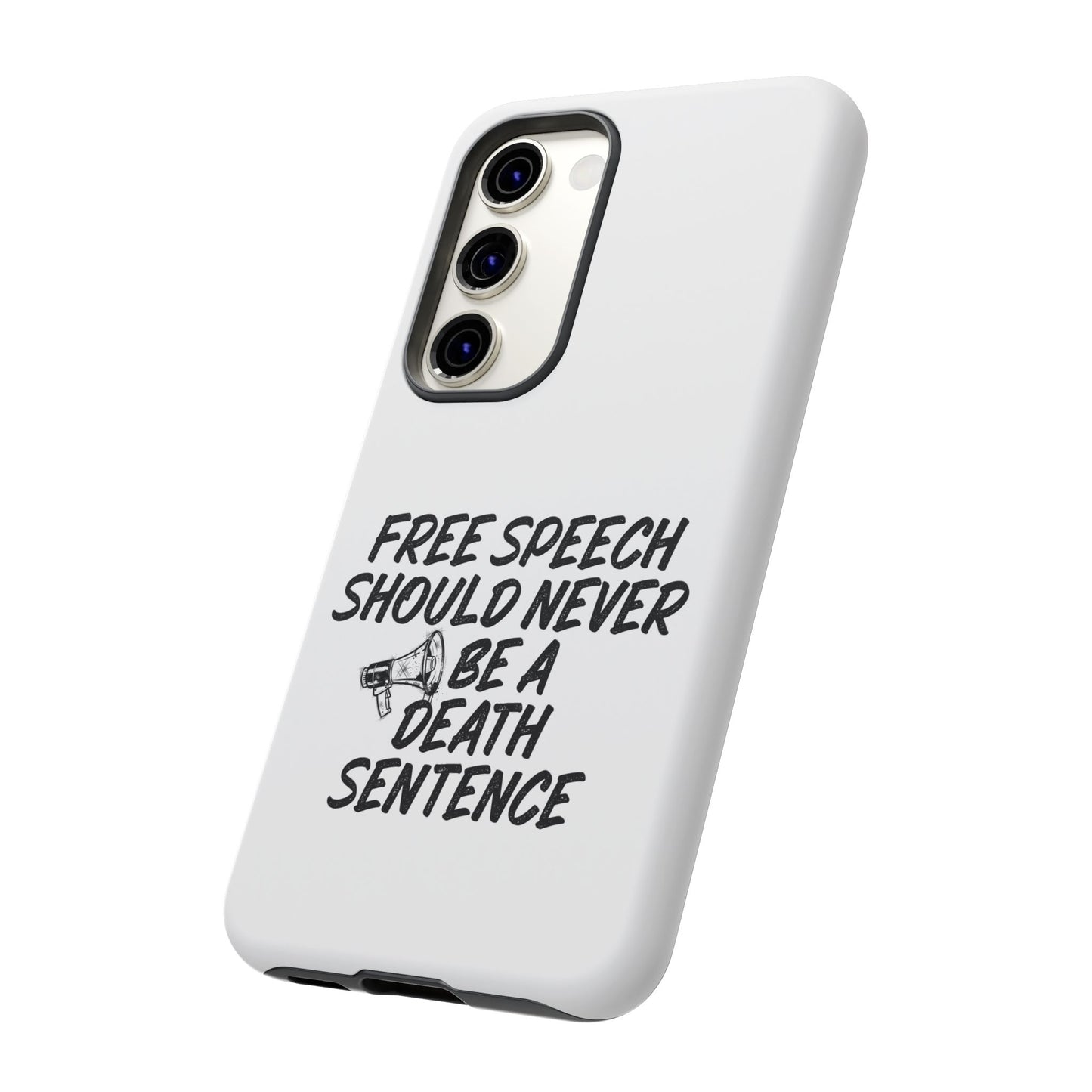 Bold Case for Free Speech Advocates, Phone Cover