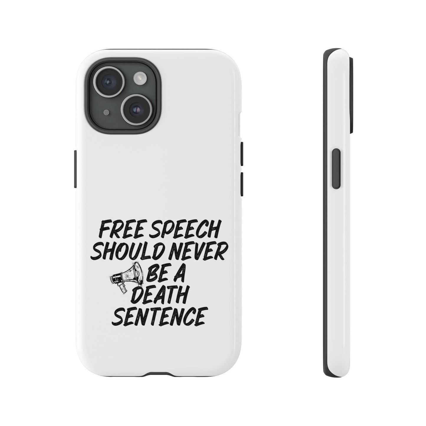 Bold Case for Free Speech Advocates, Phone Cover