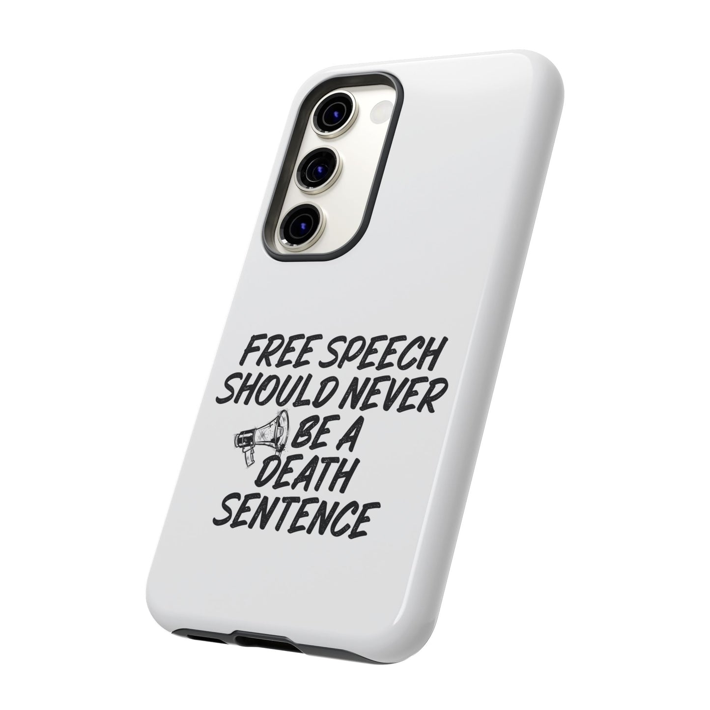 Bold Case for Free Speech Advocates, Phone Cover