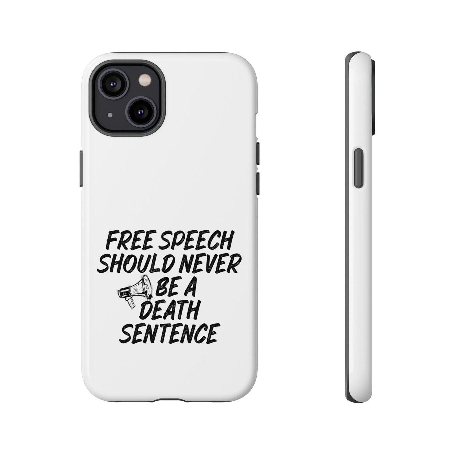 Bold Case for Free Speech Advocates, Phone Cover