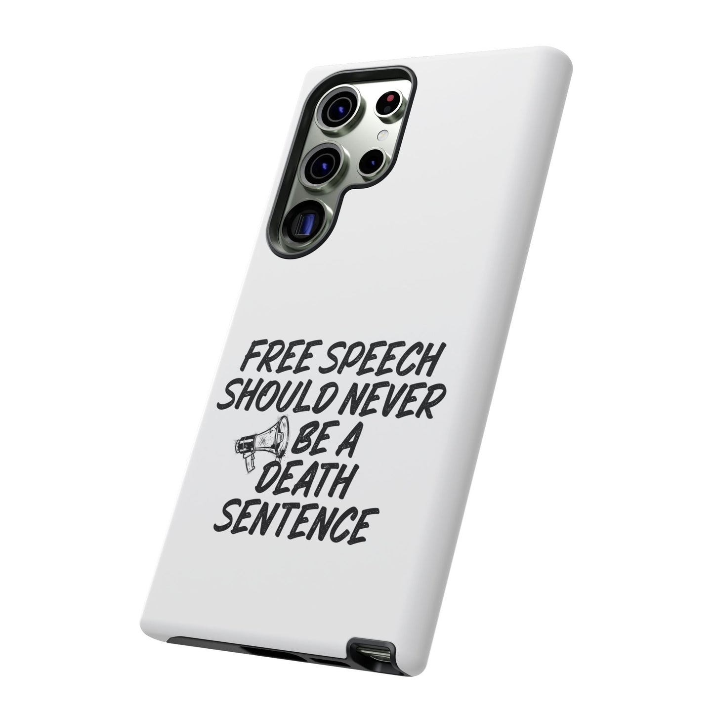 Bold Case for Free Speech Advocates, Phone Cover