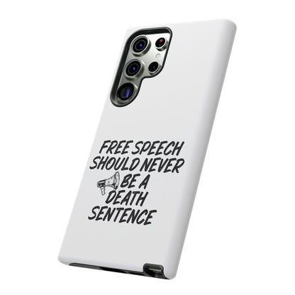 Bold Case for Free Speech Advocates, Phone Cover