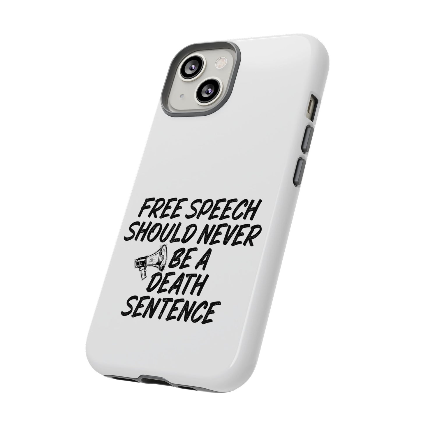 Bold Case for Free Speech Advocates, Phone Cover