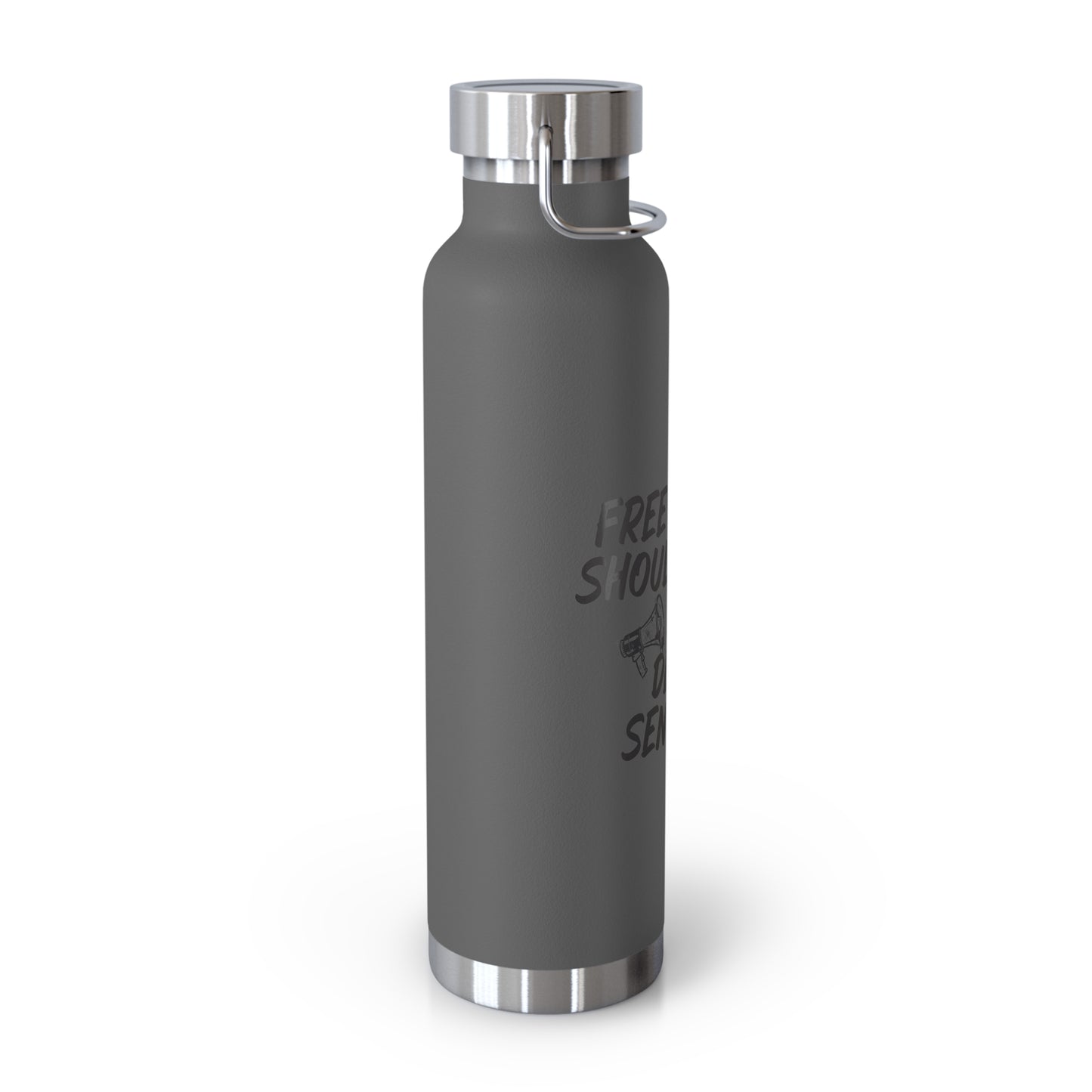Free Speech Insulated Water Bottle, 22oz - Perfect for Activists