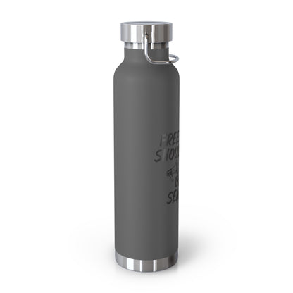 Free Speech Insulated Water Bottle, 22oz - Perfect for Activists
