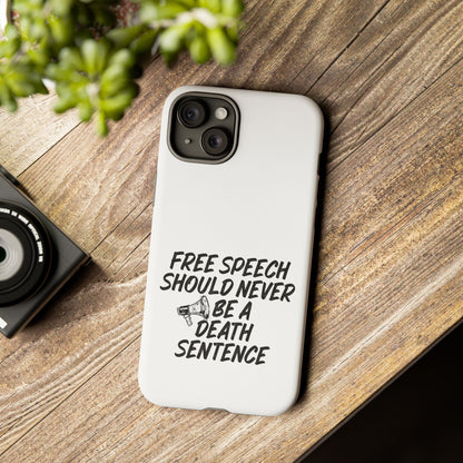 Bold Case for Free Speech Advocates, Phone Cover