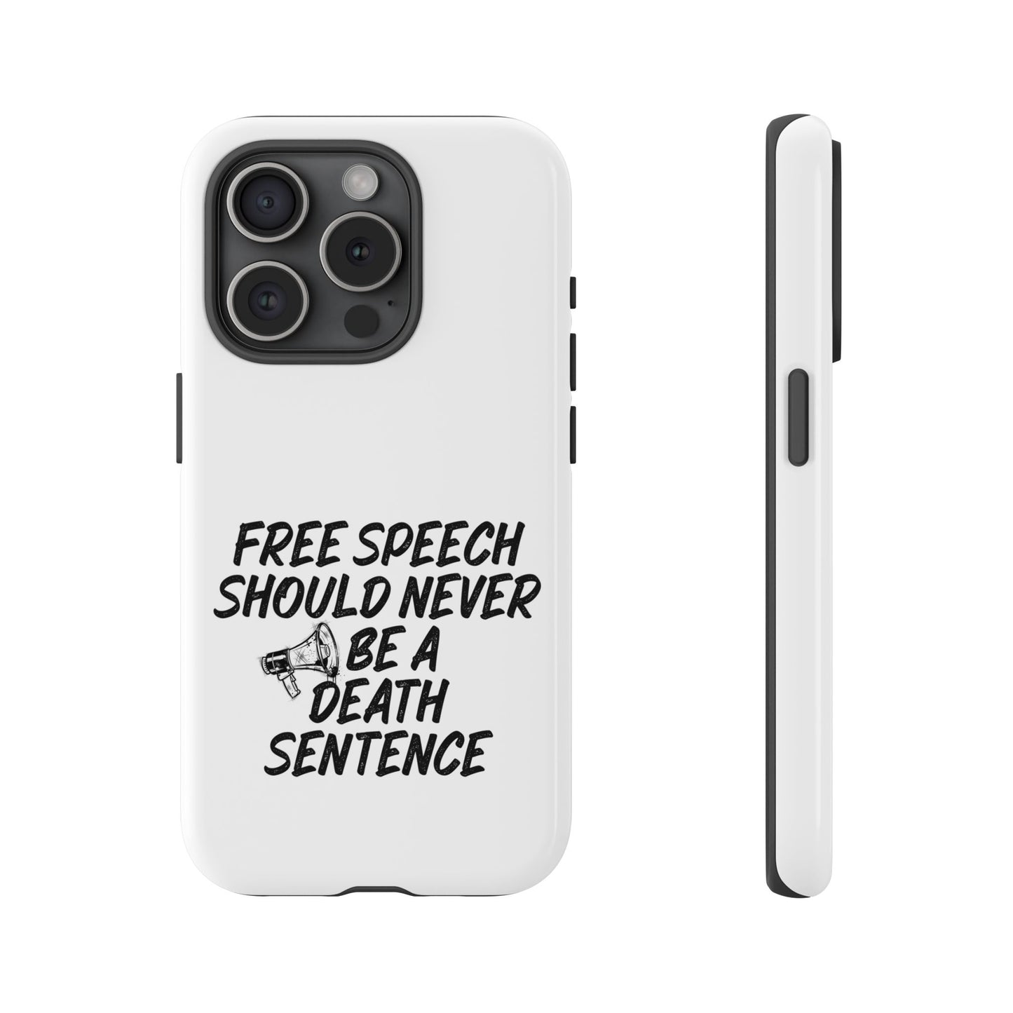 Bold Case for Free Speech Advocates, Phone Cover