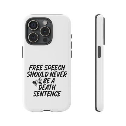 Bold Case for Free Speech Advocates, Phone Cover
