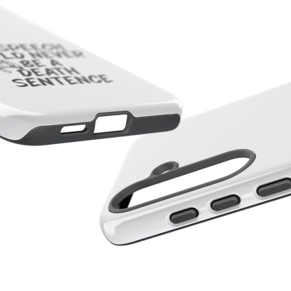 Bold Case for Free Speech Advocates, Phone Cover