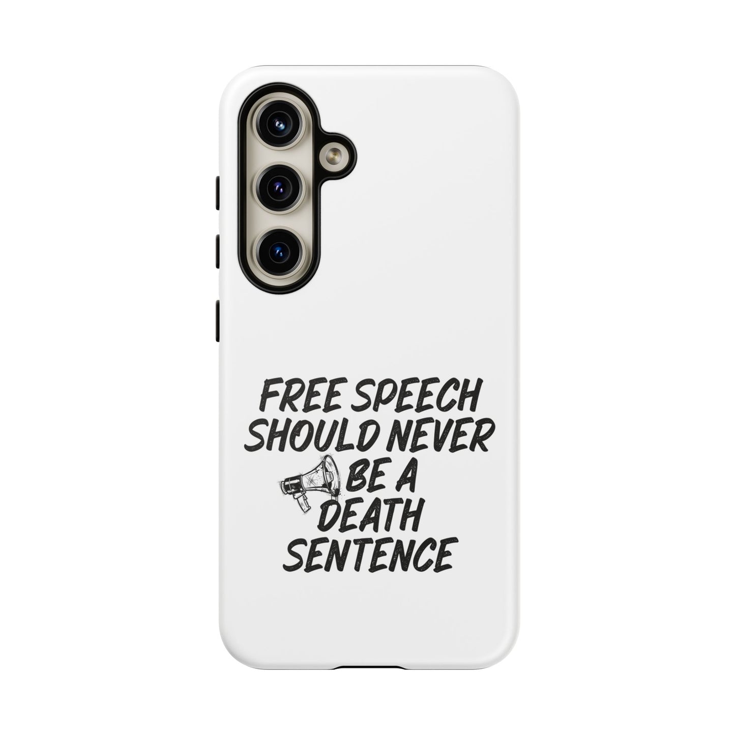Bold Case for Free Speech Advocates, Phone Cover