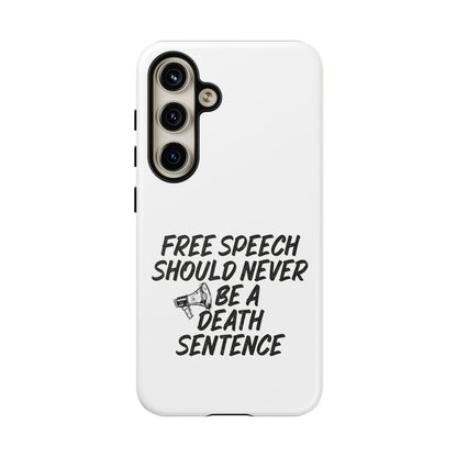 Bold Case for Free Speech Advocates, Phone Cover