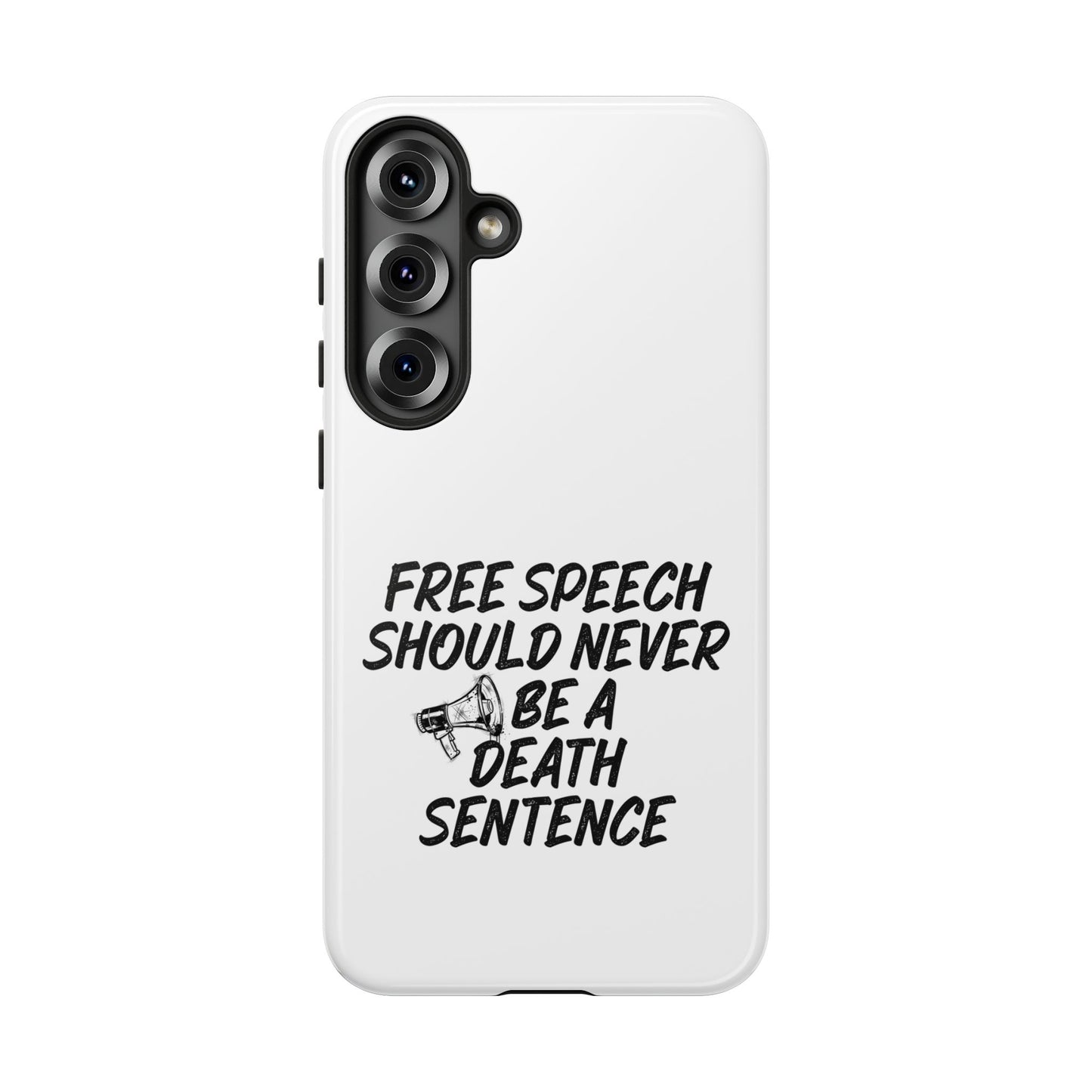 Bold Case for Free Speech Advocates, Phone Cover