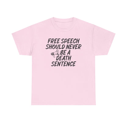 Free Speech Unisex Tee - Statement T-Shirt for Advocates