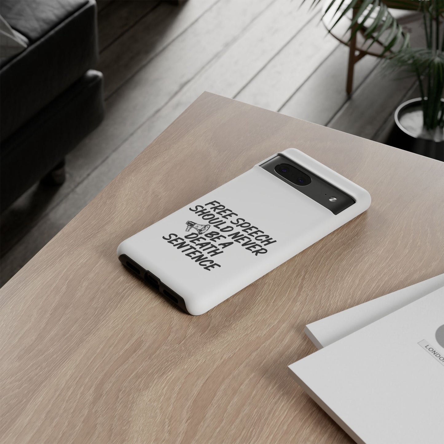 Bold Case for Free Speech Advocates, Phone Cover