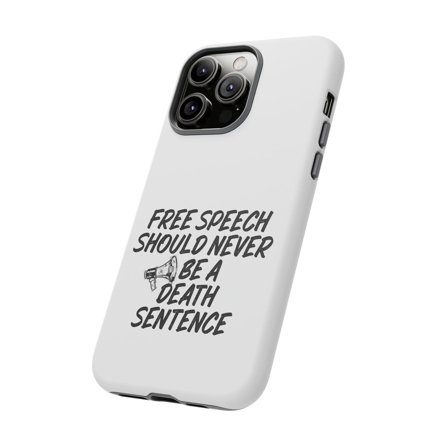Bold Case for Free Speech Advocates, Phone Cover