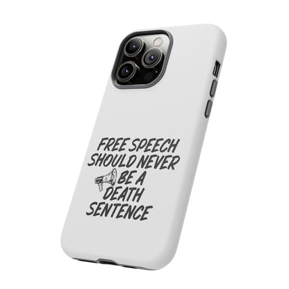 Bold Case for Free Speech Advocates, Phone Cover