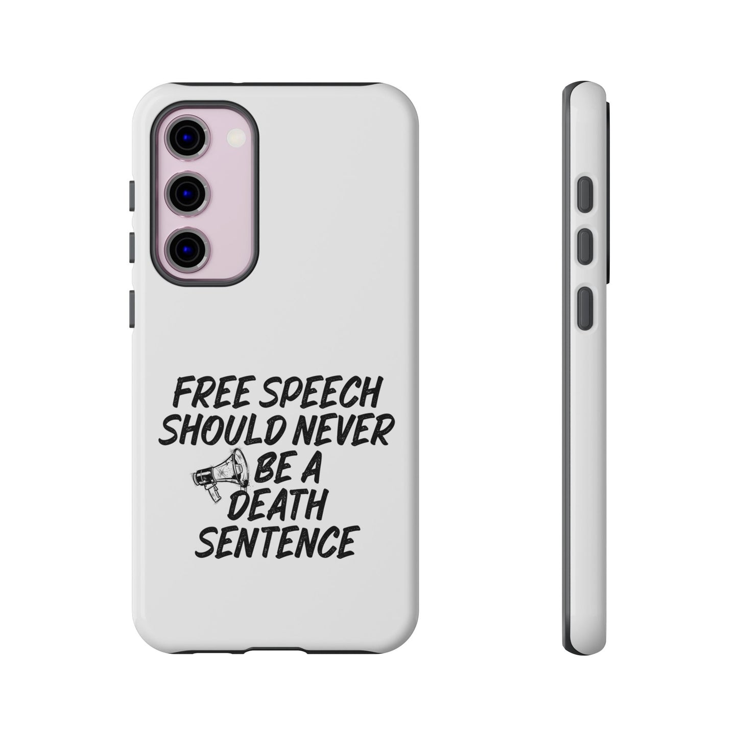 Bold Case for Free Speech Advocates, Phone Cover