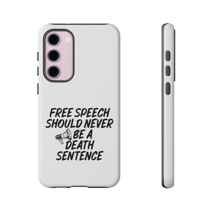 Bold Case for Free Speech Advocates, Phone Cover