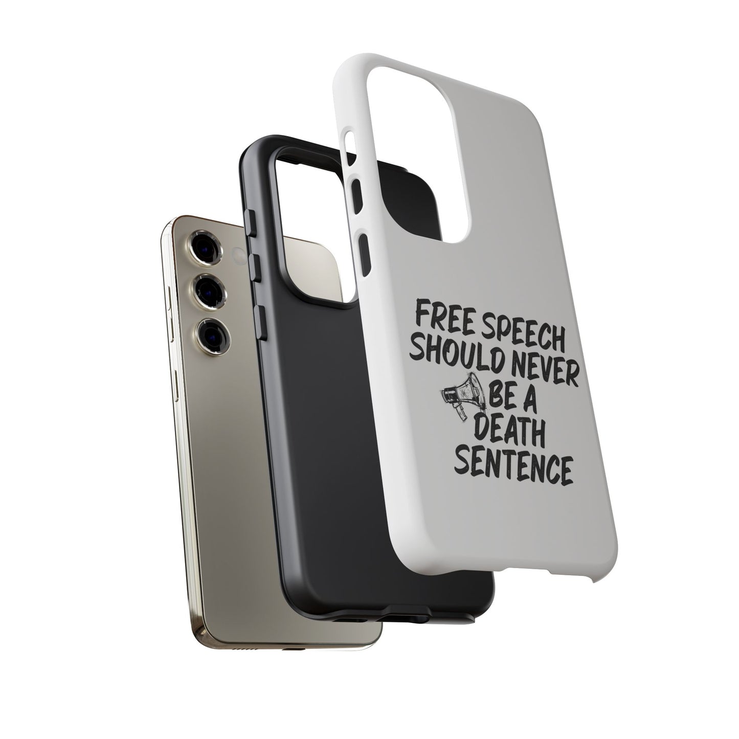 Bold Case for Free Speech Advocates, Phone Cover