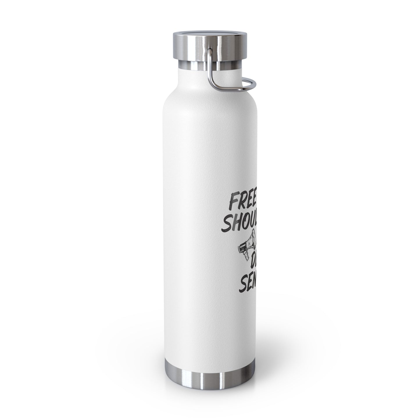 Free Speech Insulated Water Bottle, 22oz - Perfect for Activists