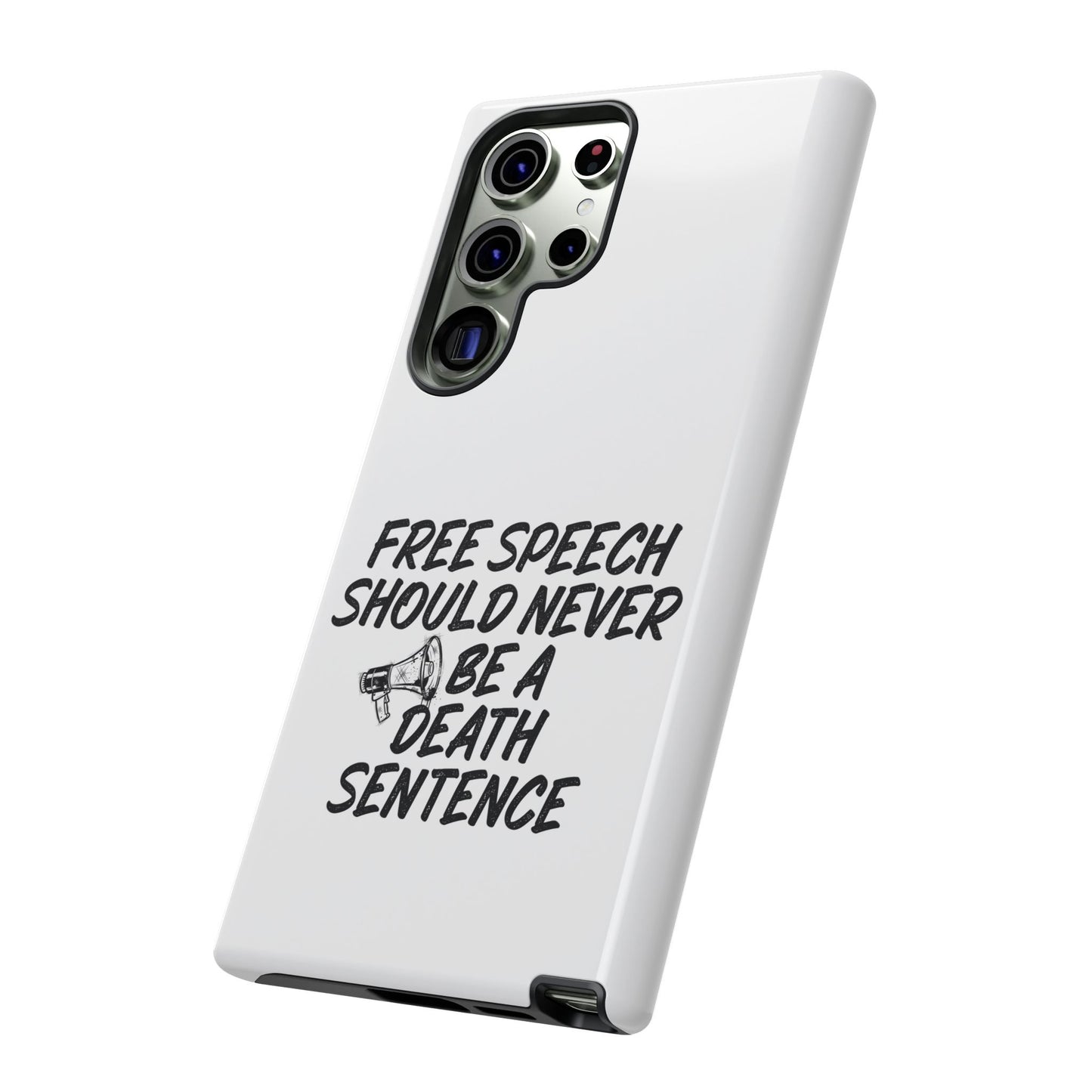 Bold Case for Free Speech Advocates, Phone Cover