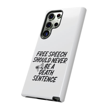 Bold Case for Free Speech Advocates, Phone Cover