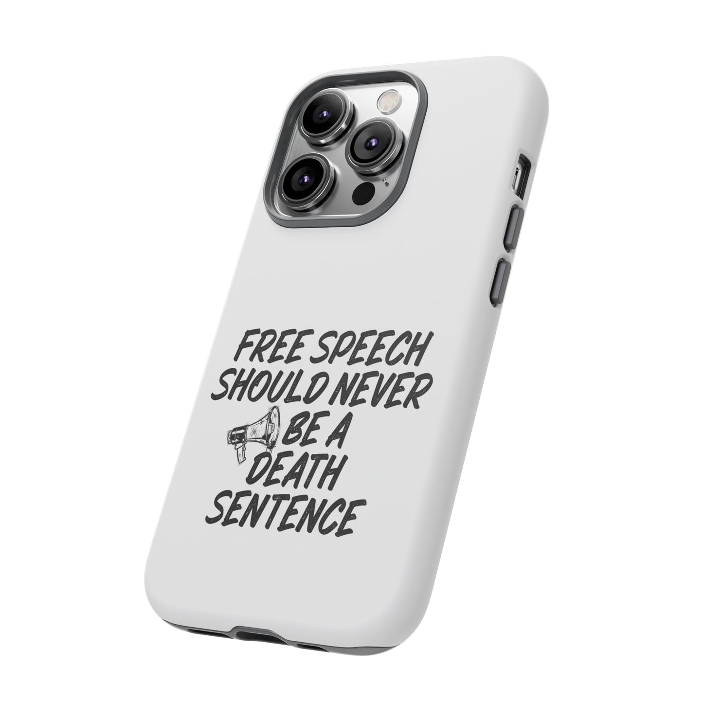 Bold Case for Free Speech Advocates, Phone Cover