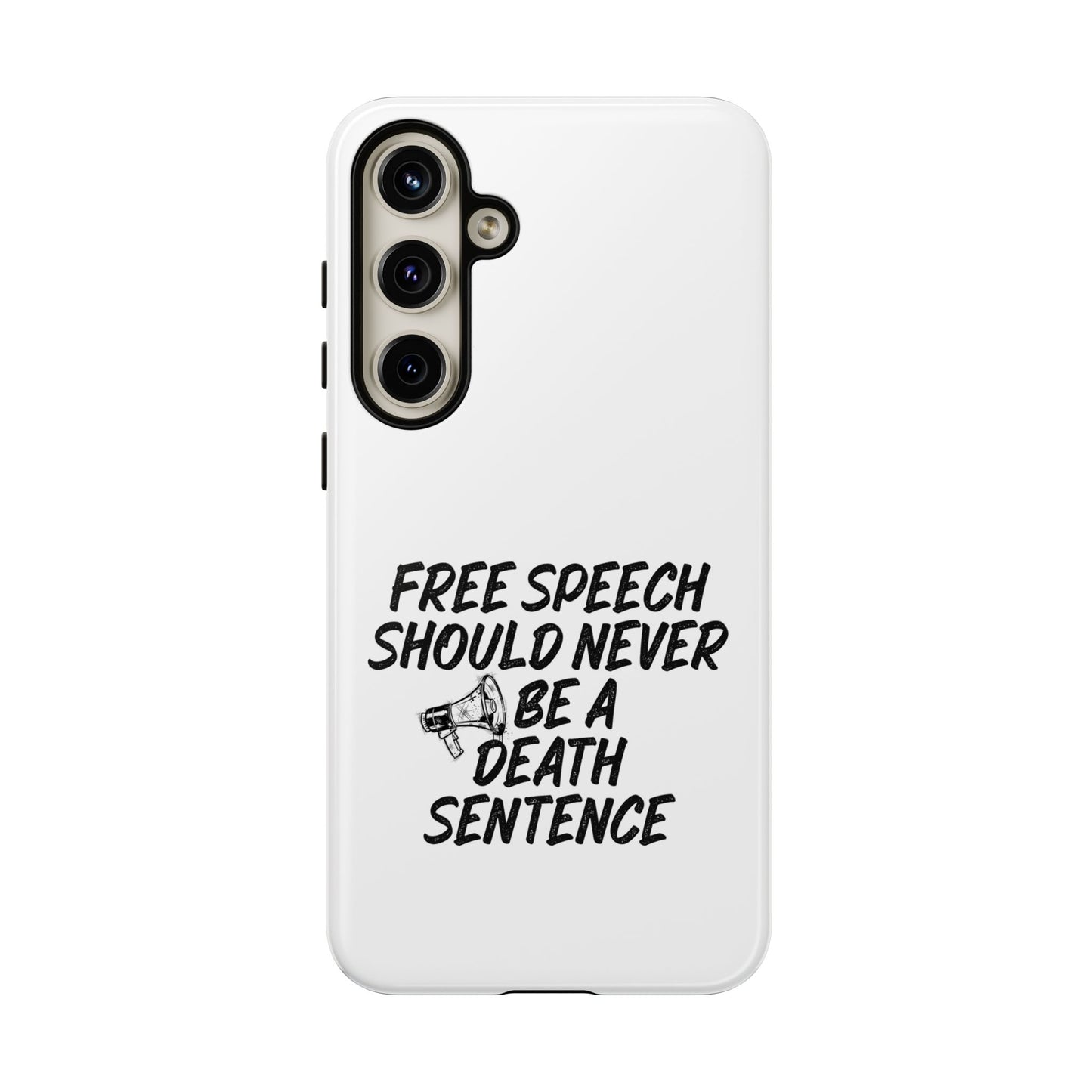 Bold Case for Free Speech Advocates, Phone Cover